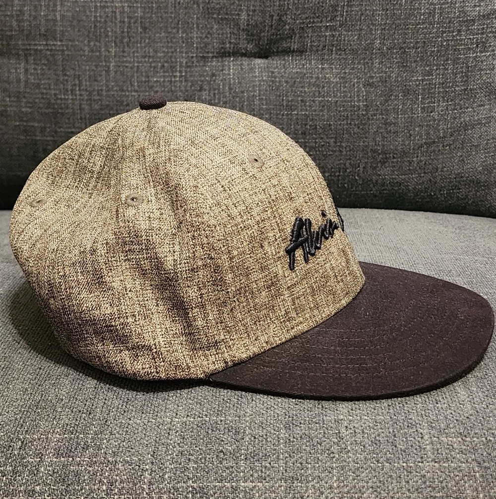 Quske City Caps Alois Riley Brown and Tan Cap